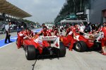 Fernando Alonso und Felipe Massa (Ferrari)