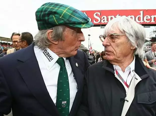 Jackie Stewart, Bernie Ecclestone (Formel-1-Chef) Titel-Bild zur News: Jackie Stewart, Bernie Ecclestone (Formel-1-Chef)