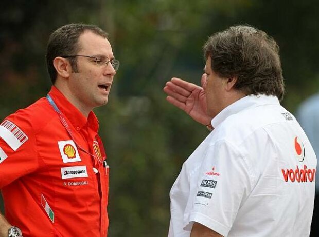 Stefano Domenicali und Norbert Haug Stefano Domenicali und Norbert Haug