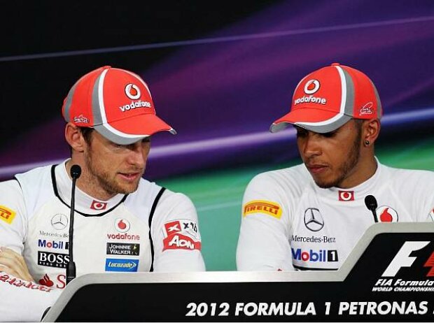 Jenson Button, Lewis Hamilton