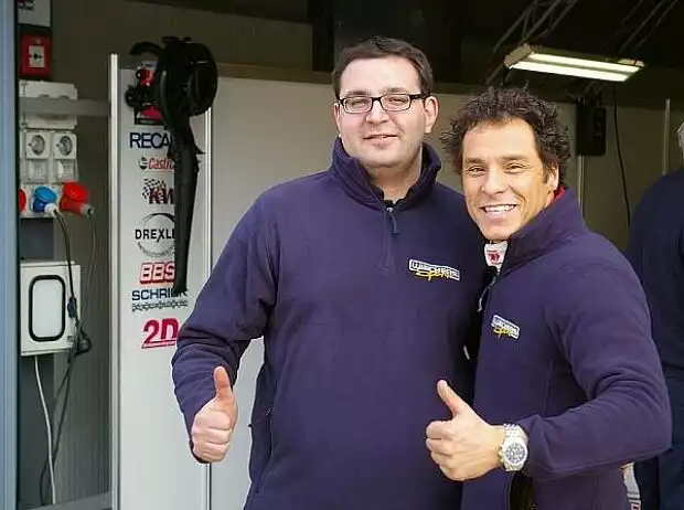Dominik Greiner mit Stefano D'Aste Titel-Bild zur News: Dominik Greiner mit Stefano D'Aste