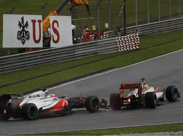 Titel-Bild zur News: Jenson Button, Narain Karthikeyan