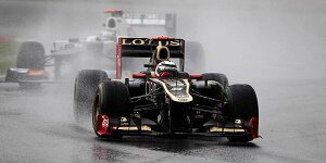 Lotus: Kimi in den Punkten - Grosjean im Kiesbett
