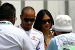 Lewis Hamilton (McLaren) mit Freundin Nicole Scherzinger