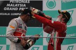 Lewis Hamilton (McLaren) Fernando Alonso (Ferrari) 