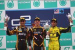 Esteban Gutierrez (Sauber) James Calado Felipe Nasr 