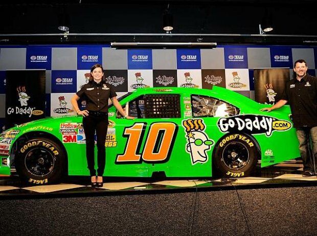 Danica Patrick, Tony Stewart Danica Patrick, Tony Stewart