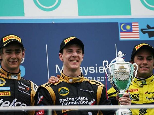 Esteban Gutierrez, James Calado, Felipe Nasr Esteban Gutierrez, James Calado, Felipe Nasr