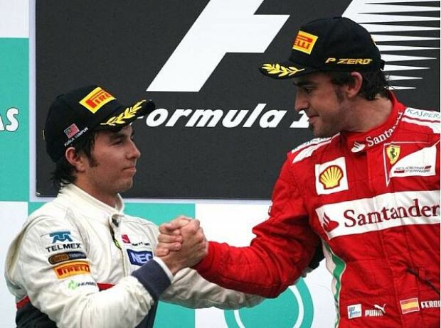 Sergio Perez, Fernando Alonso Sergio Perez, Fernando Alonso