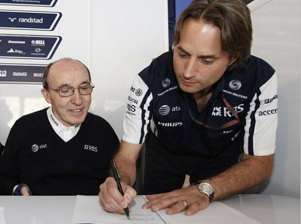 Frank Williams und Adam Parr Frank Williams und Adam Parr