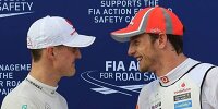 Bild zum Inhalt: Button und Schumacher: Auferstehung im Qualifying