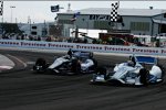 Josef Newgarden (Fisher) und Alex Tagliani (Herta) 