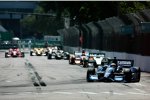 Die IndyCars in den Straßen von St. Petersburg