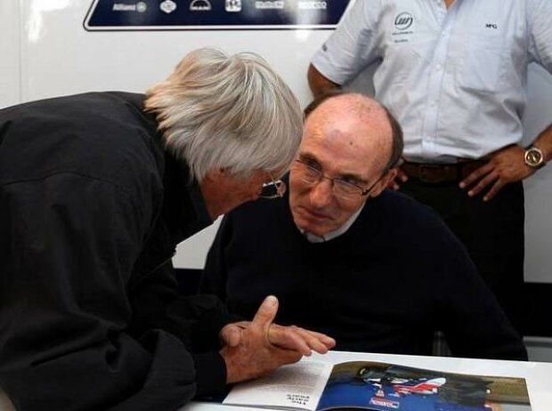 Bernie Ecclestone und Frank Williams