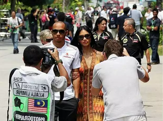 Lewis Hamilton und Nicole Scherzinger Titel-Bild zur News: Lewis Hamilton und Nicole Scherzinger