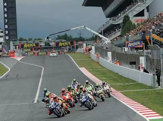 MotoGP-Start Titel-Bild zur News: MotoGP-Start
