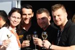 Norbert Michelisz (Zengö) und seine Crew