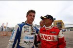 Pepe Oriola (Tuenti) und Gabriele Tarquini (Lukoil) 