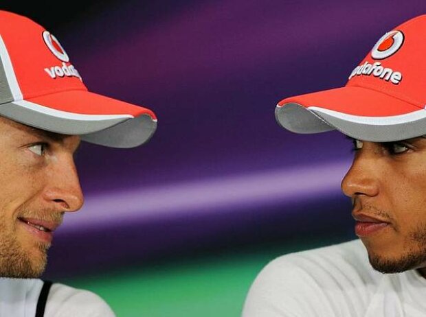 Jenson Button, Lewis Hamilton