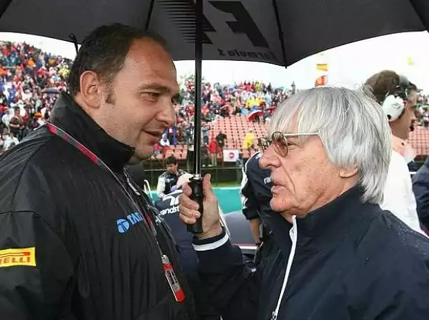 Colin Kolles und Bernie Ecclestone Titel-Bild zur News: Colin Kolles und Bernie Ecclestone
