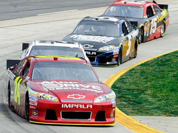 Clint Bowyer, Kasey Kahne, Kevin Harvick, Jeff Gordon