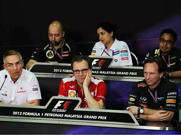 Martin Whitmarsh (Teamchef), Stefano Domenicali (Teamchef), Christian Horner (Teamchef) Titel-Bild zur News: Martin Whitmarsh (Teamchef), Stefano Domenicali (Teamchef), Christian Horner (Teamchef)