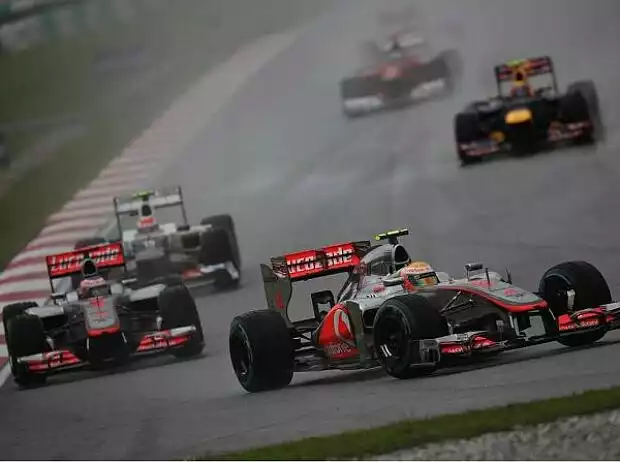 Lewis Hamilton, Jenson Button Titel-Bild zur News: Lewis Hamilton, Jenson Button