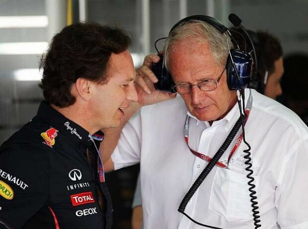 Christian Horner und Helmut Marko Christian Horner und Helmut Marko
