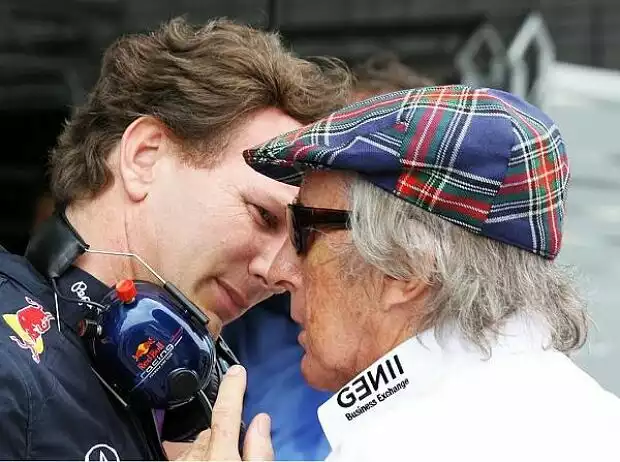 Titel-Bild zur News: Christian Horner und Jackie Stewart