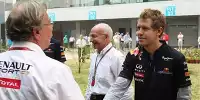 Bild zum Inhalt: Vettel auf Kurzbesuch im Renault-Technologiezentrum