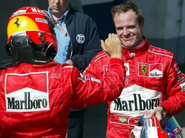 Michael Schumacher, Rubens Barrichello Michael Schumacher, Rubens Barrichello