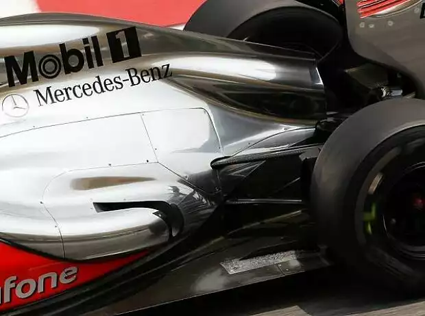 McLaren Auspuff Titel-Bild zur News: McLaren Auspuff