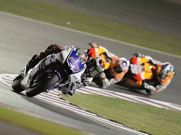 Casey Stoner, Daniel Pedrosa, Jorge Lorenzo Titel-Bild zur News: Casey Stoner, Daniel Pedrosa, Jorge Lorenzo
