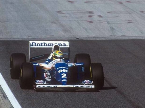 Titel-Bild zur News: Williams, Ayrton Senna, 1994, FW16