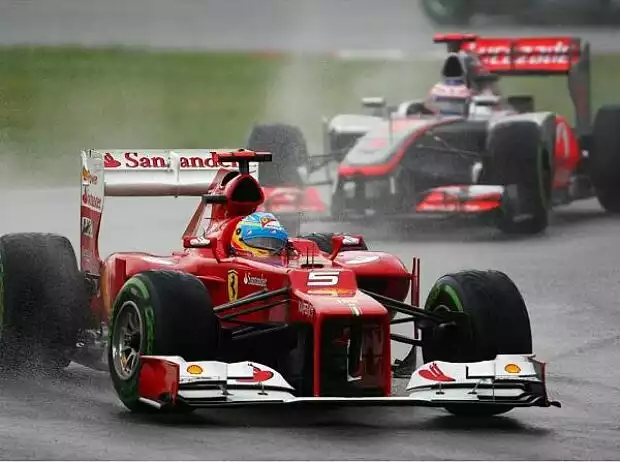 Fernando Alonso, Jenson Button Titel-Bild zur News: Fernando Alonso, Jenson Button