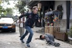 Sebastian Vettel (Red Bull) bei Martial-Arts-Filmdreharbeiten