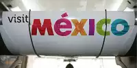 "Visit-Mexico"-Schriftzug auf dem Sauber-Heckflügel