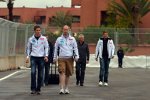 James Nash (Aon) und Tom Chilton (Aon) beim Trackwalk