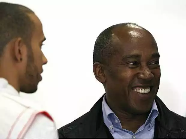 Titel-Bild zur News: Lewis Hamilton und Anthony Hamilton