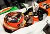 Bild zum Inhalt: Force India: Kurzes Trainingsdebüt von Bianchi
