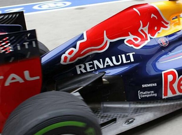 Sebastian Vettel, Auspuff, RB8, Red Bull