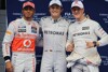 Silberne erste Startreihe in China: Endlich Rosberg!