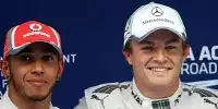 Bild zum Inhalt: Hamilton gratuliert Rosberg: "Es ist fantastisch"