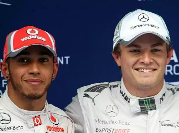 Lewis Hamilton, Nico Rosberg Titel-Bild zur News: Lewis Hamilton, Nico Rosberg