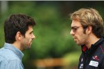 Jaime Alguersuari und einer seiner Nachfolger bei Toro Rosso, Jean-Eric Vergne (Toro Rosso) 