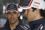 Pastor Maldonado und Bruno Senna (Williams)