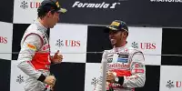 Bild zum Inhalt: Podium für McLaren: Neidlose Anerkennung für Rosberg