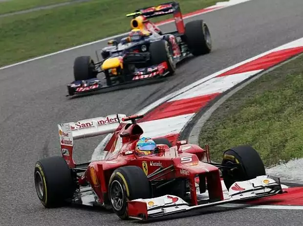 Fernando Alonso, Mark Webber Titel-Bild zur News: Fernando Alonso, Mark Webber