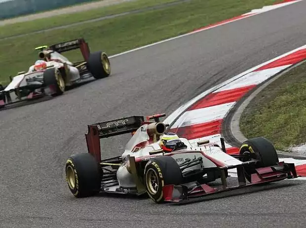 Pedro de la Rosa, Narain Karthikeyan Titel-Bild zur News: Pedro de la Rosa, Narain Karthikeyan