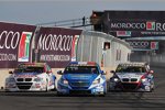 Franz Engstler (Engstler), Yvan Muller (Chevrolet), Tom Coronel (ROAL) 